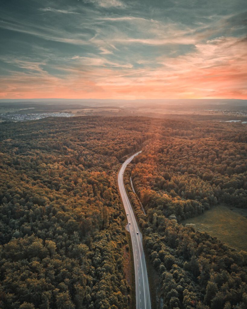 Straße zum Erzählen von Geschichten