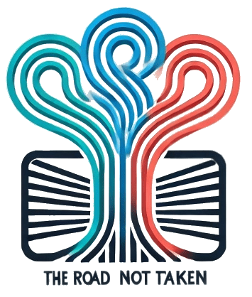 Logo the road not taken